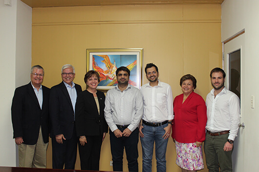 DELEGACIÓN DE LA UNIVERSIDAD DE CAMBRIDGE EE.UU. VISITÓ ITCA