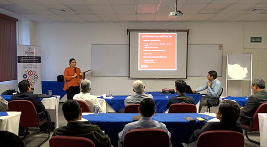 PRESENTACIÓN DE RESULTADOS DE PROYECTO DE INVESTIGACIÓN APLICADA FINANCIADO POR USAID – RTI