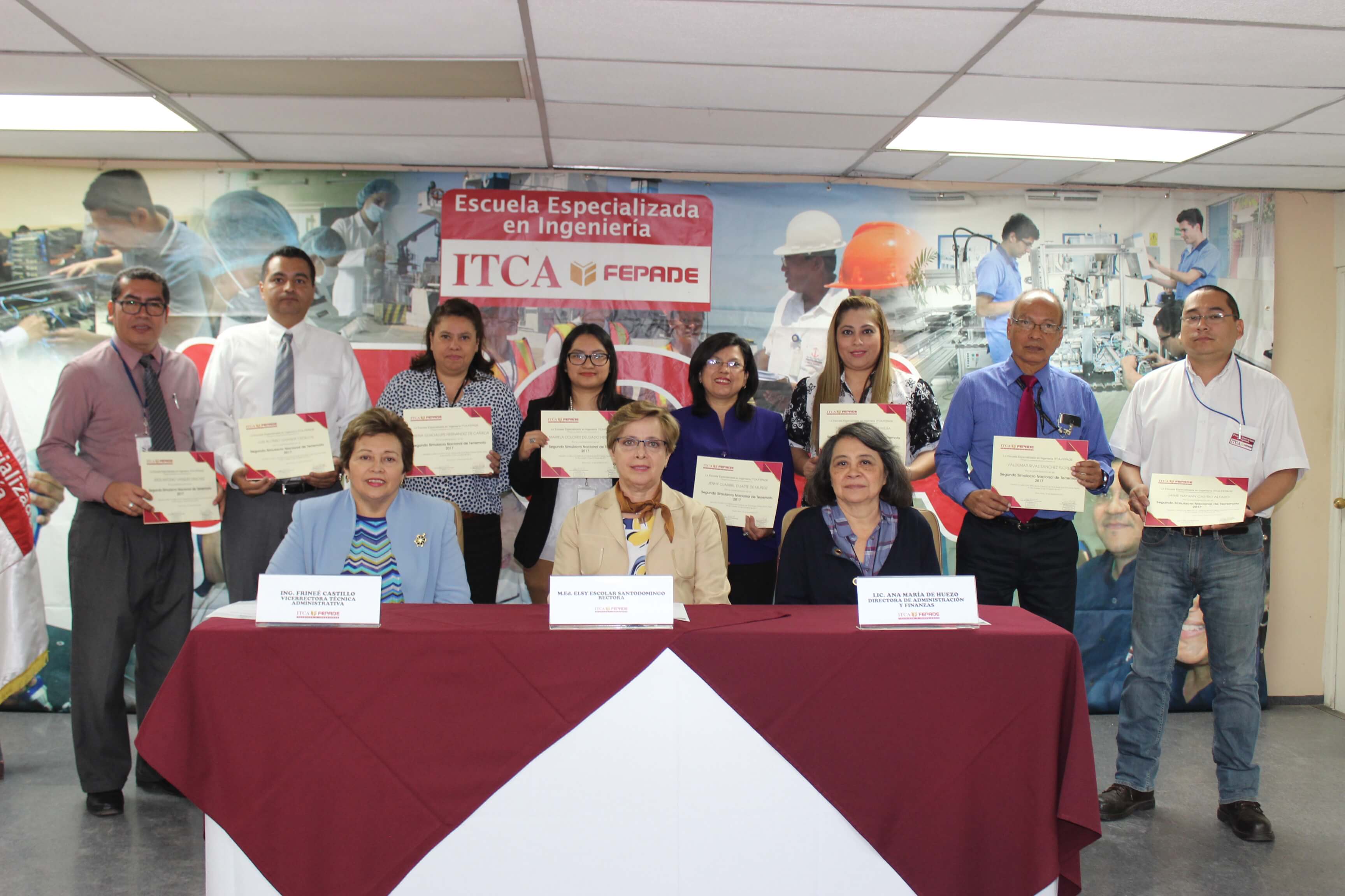 RECONOCIMIENTO A COMITÉ DE SEGURIDAD Y SALUD OCUPACIONAL SALIENTE Y BIENVENIDA A NUEVOS MIEMBROS