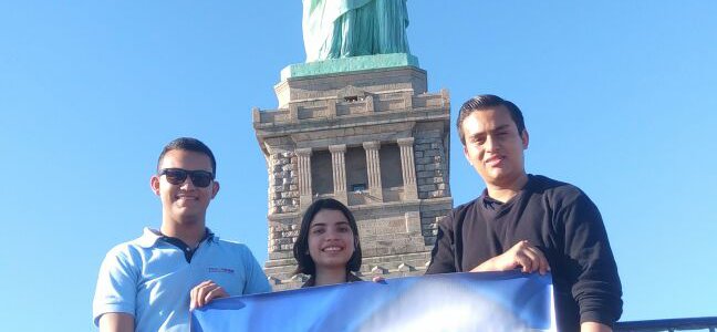 TRES ESTUDIANTES DE ITCA ESTUVIERON EN NORTHAMPTON COMMUNITY COLLEGE, PENSILVANIA, ESTADOS UNIDOS (1)