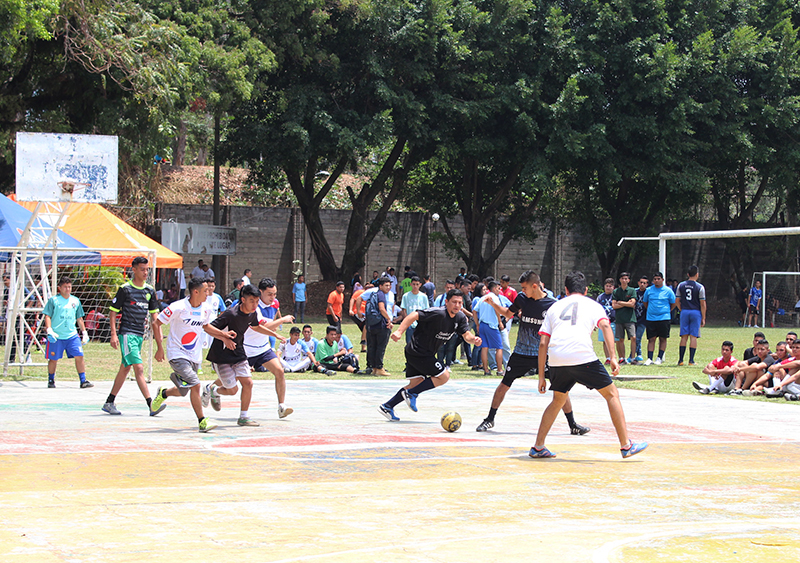 INAUGURAMOS LOS JUEGOS INTRAMUROS DEL CAMPUS ITCA SANTA TECLA