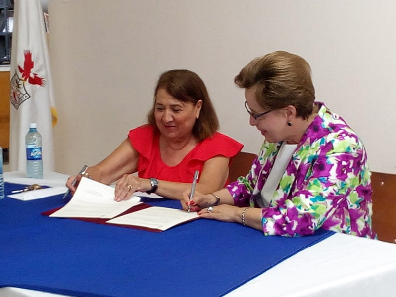 FIRMA DE CONVENIO ENTRE ITCA Y UNIVERSIDAD MODULAR ABIERTA