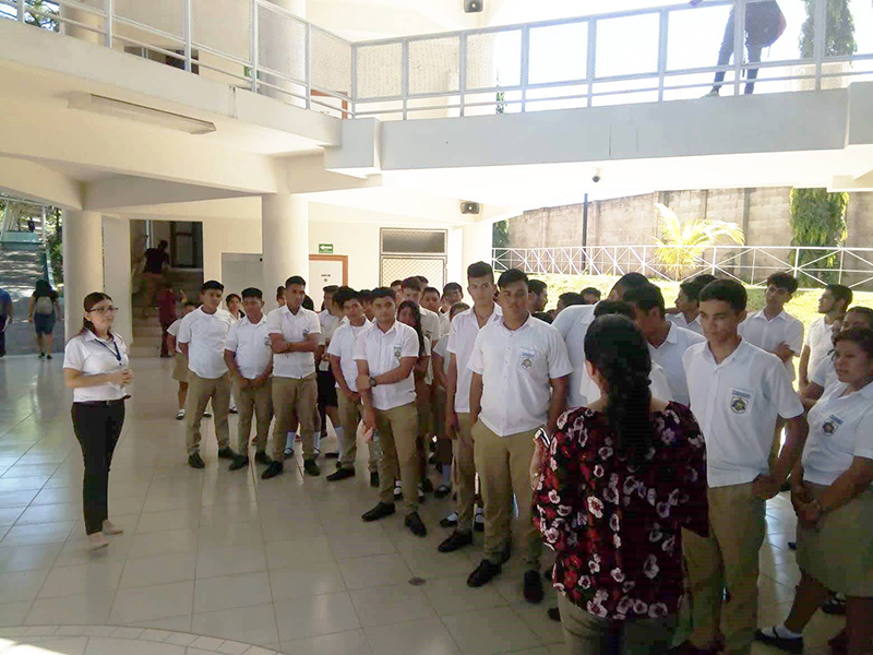 NOS VISITÓ EL INSTITUTO NACIONAL JOSÉ INGENIEROS DE SANTIAGO NONUALCO