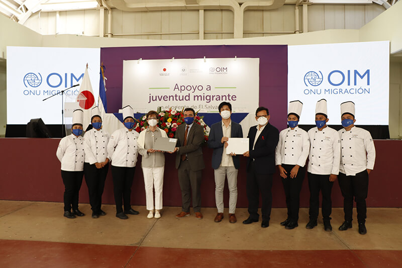 LANZAMIENTO DEL PROYECTO “APOYO A JÓVENES POTENCIALMENTE MIGRANTES Y A JÓVENES MIGRANTES RETORNADOS PARA SU REINTEGRACIÓN, CON ÉNFASIS EN EDUCACIÓN TÉCNICA Y EMPRENDEDURISMO EN EL ORIENTE DE EL SALVADOR”