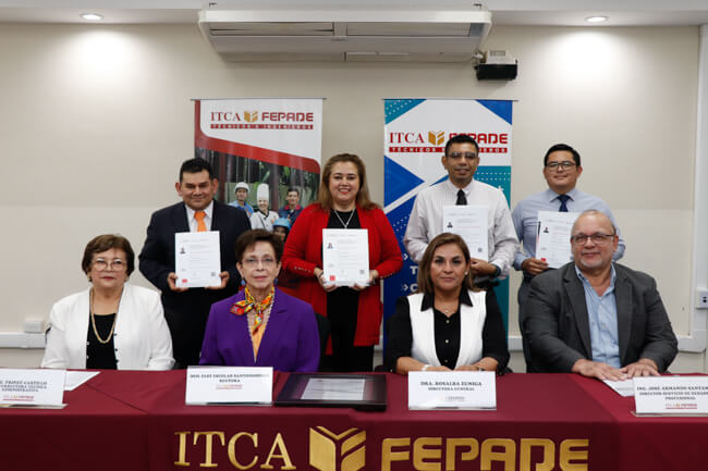 ITCA RECIBIÓ ACREDITACIÓN COMO CENTRO EVALUADOR DE COMPETENCIAS BAJO SISTEMA MEXICANO