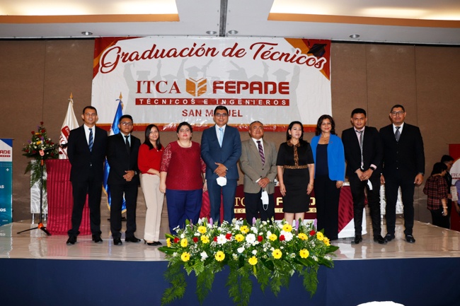 38ª TRIGÉSIMA OCTAVA CEREMONIA DE GRADUACIÓN ITCA-FEPADE REGIONAL SAN MIGUEL