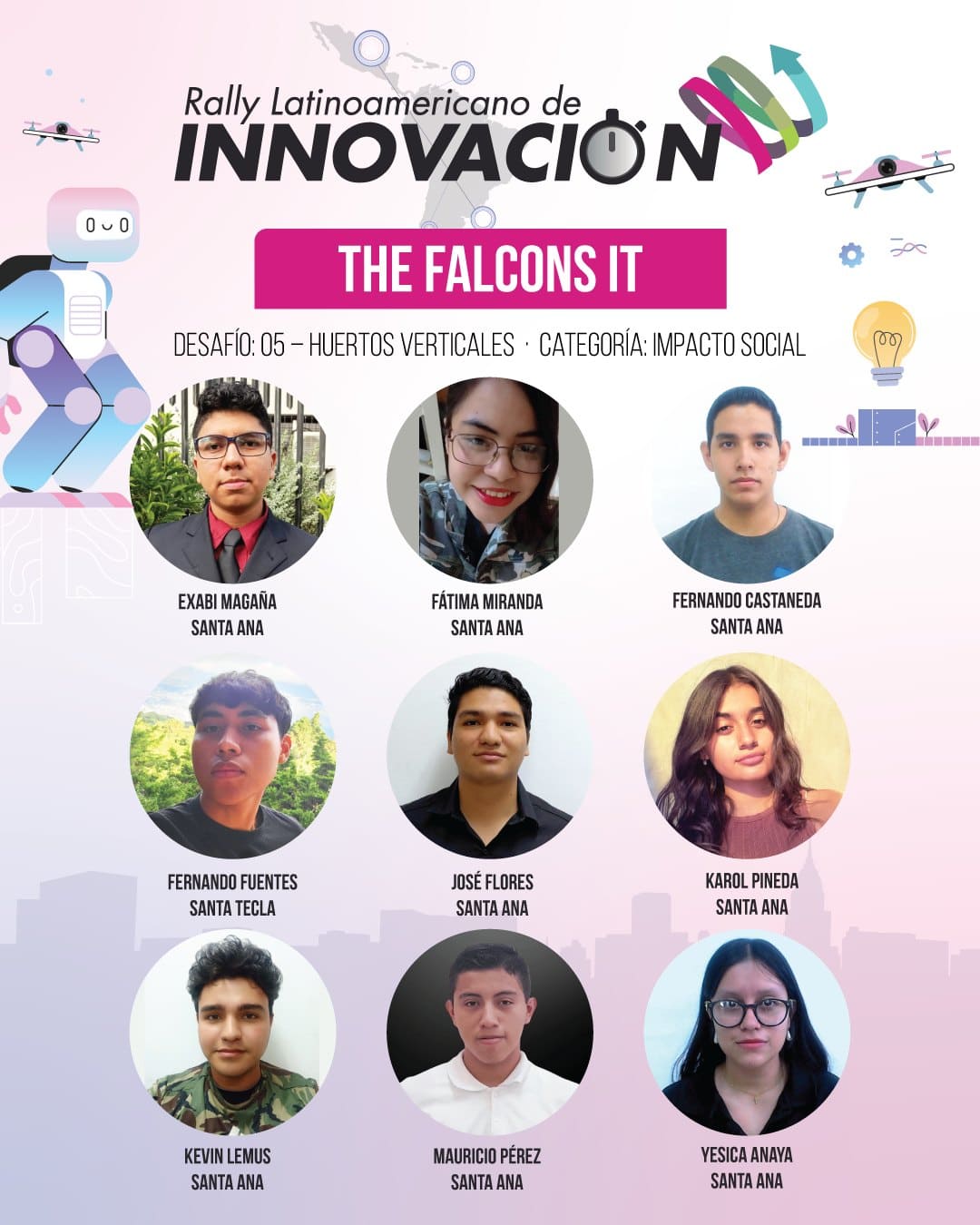 ¡ITCA REGIONAL SANTA ANA GANA 3.ER LUGAR EN EL RALLY LATINOAMERICANO DE INNOVACIÓN 2025!