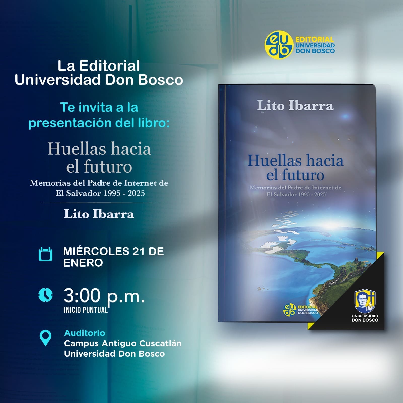 PRESENTAN LIBRO SOBRE LOS 30 AÑOS DEL INTERNET EN EL SALVADOR