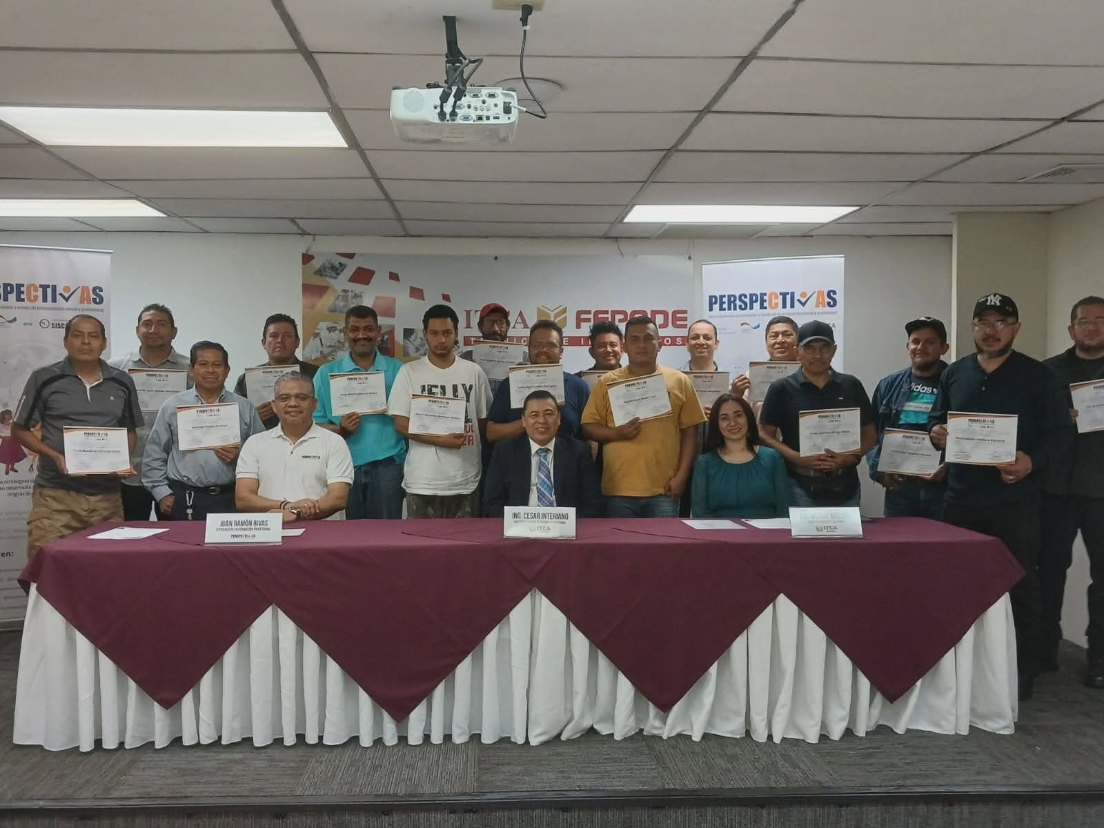 PERSPECTIVAS E ITCA FORMAN A 18 PROFESIONALES EN SOLDADURAS ESPECIALES EN ACERO AL CARBONO