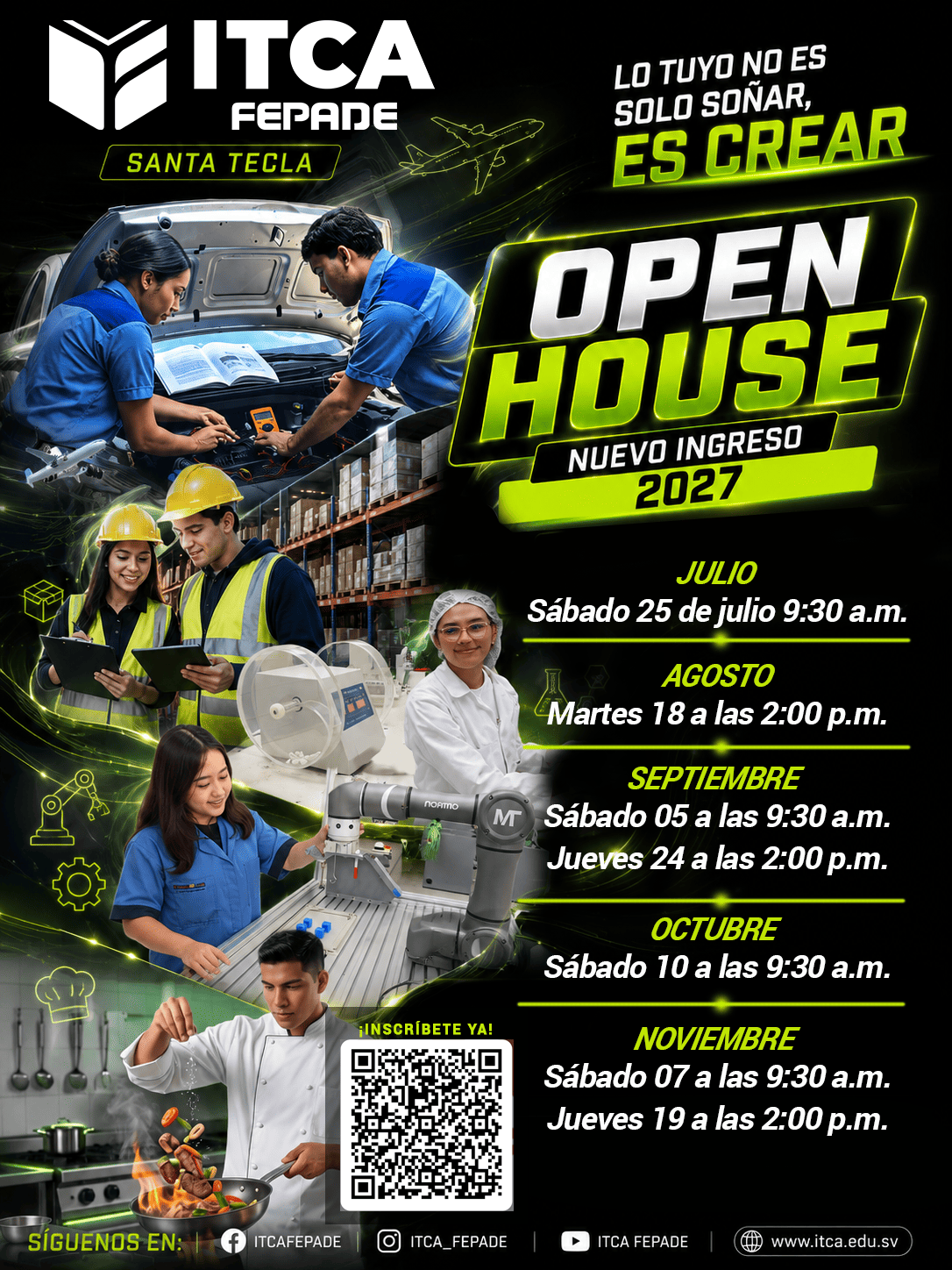 Programación Open House
